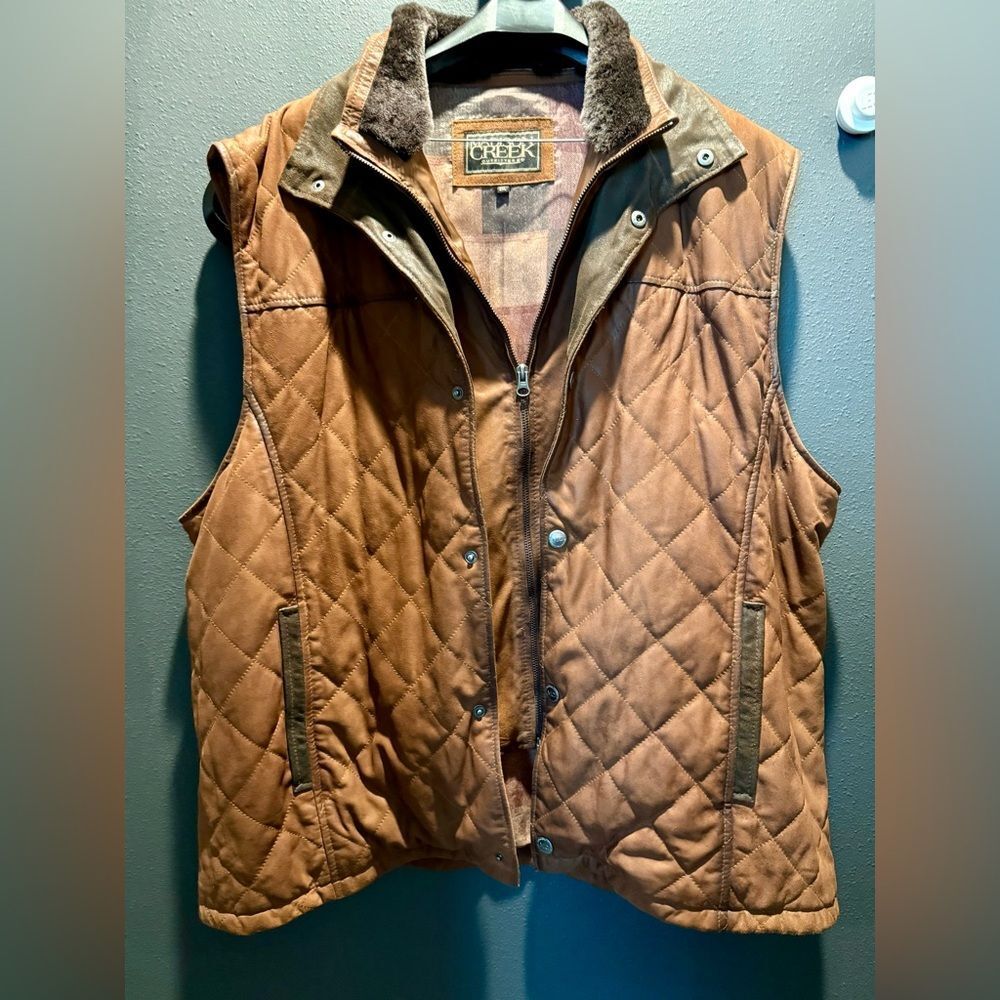 Madison Creek Leather Vest